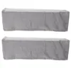 Chair Covers Grey Stretch Fabric Armrest Anti Furniture Protector Armchair Slipcovers For Recliner Sofa Couch Car