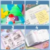 Journamm 8m 6m Dot Tape DIY Scrapbooking Collage Photo Album Office Stationery Supplies Double Sided Adhesive Roller Tape