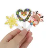 14pcs Joyeux Noël Cupcake Topper Santa Snowflake Osmas Tree Toppers Gâteau de cuisson pour les outils de décoration de gâteau de Noël Cadeaux