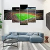 5 pezzi Poster Stampato Modulare Picture Tela dipinto Spagna Sport Sports Football Wall Art Art soggiorno Decorazione per la casa