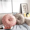 Koltuk yastık fırfır süper yumuşak rahat dokunmatik elastik dekoratif yuvarlak ofis şekerleme destek peluş yastık ev malzemeleri