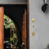 Занавес gatepost священное свиток Свадебные украшения домой дверь Меззуза Фронт Религиозный Мезуза для металлического подвес