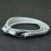 Neues Paracord -Armband für Männer handgefertigtes Weaven Doppelschicht verstellbarer Kabelketten -Braclet Outdoor Abenteuer Überleben BRASLET