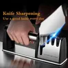 Knivslipare 4 i 1 diamantbelagda finstång knivar och sax skärpa sten lätt att skärpa köksverktyget6086398