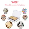 Openable Simulation Book Storage Box Luxury Fake Books Kit for Decoration Coffee Table Villa le Home Decor Shooting Pro 240409
