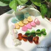 Hangzhi French Gold Couleur Lettrage Heart frange Hairpin Acétate Côtes de cheveux côté pour les filles