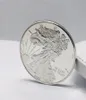 10 PCS Non Magneitc 2022 American Eagle Metal Craft Dom Silver Plate 1 Oz Collectible Home Decoration Art Commorative Coin5013862