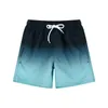 Mäns shorts gradient färg surf simning stammar vuxna anti-främmande boxare semester utrikeshandel sport avslappnad strand s