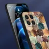 Case de téléphone souple noir pour Motorola Moto G71 G72 G53 G73 G51 5G G31 G52 G60 G32 G200 G22 G9 Play G30 G50 Marble Printing Cover