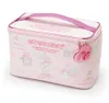 Cartoon My Melody Pink Pu Leather Makeup Bag Kosmetiska väskor Make Up Box Women Beauty Case Storage Towerry Bag T2005198546112