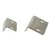 10 or 20 Pcs Right Angle Drawer Lock Strike Plate for Home Office Cupboard Furniture Connector Metal Bracket Door Drawer Stopper