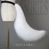 Handmade Plush Fox Tail Cosplay Costumes Props Wolf Tail Sexy Fox Tail Adjustable Belt Anime Accessories Kawaii Faux Fur Tail