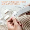 Skrivare Portable Q30 Label Maker Machine Mini Pocket Thermal Printer BT Connect Sticker Labeling Machine iOS Android med Optinoal Paper