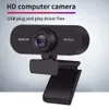 Webcams webcam pour ordinateur portable de bureau 480p / 720p / 1080p / 2k Nouvelle caméra Web USB portable HD avec microphones web cam cam