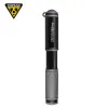 TOPEK PORTABLE BICYCLE PUMP 120PSI Aluminiumlegering Handluftpump Däck Inflator Schrader Presta Valve Mtb Road Bike Tire Pump