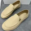 New Style Loafer Sapatos casuais vestido luxuris designer homens homens viagens ao ar livre tênis correr balé sapato plano verão bota baixa dança branca preto the line feminino esportivo presente