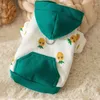 Dog Apparel Fruit Printed Pet Sweater Autumn And Winter Hoodie Teddy Two Legged Clothing Cute Puppy Clothes XS-XL