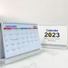 Programma giornaliero non facile da rompere carta spessa Calendario del desktop piccolo per l'ufficio