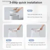 Abfall -Mülleimer intelligenter Müll können 7/9l Waterpoof Badezimmer Toilette Arbae Bin Küchenkörbe Einsteigerung Automatischer Sensor Müll Can Wastrohr L49 verschieben