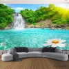 Boho Tobestry Tobocie Mandala Decor Home Dekoracja Dekoracja Nature Forest Tobestry Tree Waterfall Walling R0411