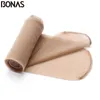 Bonas 6 PC/lotto 15d T Crotch Sexy Nylon collatyhose per ragazza a colori solidi Spils Slim st