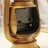 2024 Vintage Alarm Clock Retro Oil Lamp Watch Table Kerosene Light Living Room Decor Articles Office Craft Ornament