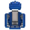 Moc Doctored Whoed Blue Phone Booth Building Blocks Retro Telephone City Street Accessories Parts Bricks Open Door Toys