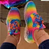 Fitness Shoes 2024 Fashion Spring Sneaker Women Colorful Cool Ladies Lace Up Vulcanized Casual Flat Woman Zapatillas Mujer