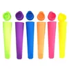 1PC Silicone Ice Cream Mould Ice-cream Make Mold Pop Mold Lolly Pole Food-grade Silicone Handheld Popsicle Mould Dropshippingfor food-grade ice cream mold