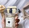 Promozione profumo di alta qualità di londra 100ml Earl grigio cetriolo caprifoglio davasuna di sale per pera in inglese bacche di sale selvatico per profumi di campanelli selvatici unisex8850697