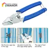 600 Pieces Wire Cage Buckle Clips and Pliers Wire Cage Fasten Clips Buckle Pliers Poultry Chicken Rabbit Pet Cage Building Tools