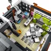 MOC-87366 Creative Modern Villa Modular City Architecture Build Block Bricks Model Street View Zestawy dla dzieci dla dzieci Prezent