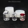 1PCS Mini pot Silicone Moule UV GULE GULE DIY MINIATURE Dollhouse Kitchen Varelle pour Blyth Ob11 Doll Accessories Toy