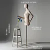 Women's Fabric Cover Full Female Cloth Mannequin, Metal Acrylic Base, Wedding Display, Adjustable Rack, 4Style, C010