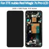 6.8''Original Amoled For ZTE Nubia Red Magic 7S Pro 7sPro LCD Display with frame Touch Screen Digitizer Assembly replacement