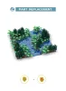 Buildmoc Creative Maple and Lake Forest Tree Rivers Natural Scenery Ideas MOC Building Blocks Toys for Children Kids Gifts Toy