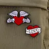 True Love Enamel Pins Custom Heart Shape Keep Growing Brooches for Hat Shirt Lapel Badges Jewelry Gift for Lover Friends