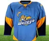 668668Goodjob Men Youth Women Vintage Echl 2017 Toledo Walleye Toledo Walleye AJ Jenks 27 Evan Rankin 86 Vintage Hockey Jersey S7629477