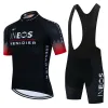 2023 INEOS Grenadier Cycling Set Men Men Summer Cycling Jersey Coldage à vélo à manches courtes