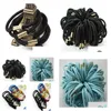 Accessori per capelli Accessori di colore nero e caramelle Elasticità Cravatta per capelli in gomma per ragazze 200 PCS4992407 Delivery Delivery Delivery Baby Kids Otzxt