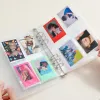 KPOP Fotoğraf Albümü Fotokardlar Şeffaf Kapak Fotokard Toplama Kitabı Kore Buzlu Gevşek Yaprak Instax Mini Polaroid Scrapbook