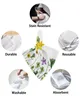 St. Patrick'S Day Plants And Flowers Table Napkins Handkerchief Wedding Banquet Table Cloth for Dinner Party Decoration
