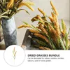 装飾花マニュアルシミュレートされたコーンダイニングルームテーブル装飾フルーツPU小麦装飾の装飾