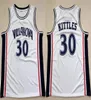 Basketball de Jersey College 199697 Villanova Wildcats Kerry Kittles 30 Retro Basketball Jersey Men039s Cousue Coutume Taille S58330536