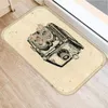 Carpets Zhenhe Nordic Style Camera Mat Match Print Porte-glisser Tapis de plancher antidérapant pour la salle de bain Cuisine Tapis d'entrée décor