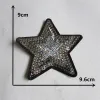 Star Pattern Sequin Embroidery DIY Wholesale Sales 1-10 pcs Hot Melt Adhesive Ironing Sewable Patch Sticks patches for clothing