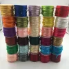 2 mm 10-225 meter/rol Chinese knoop satijnen koord gevlochten zijden macrame touw draad draad diy armbanden maken bevindingen kralen