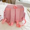 Sac à dos rose fille brodée Bag du sac d'études pour enfants à la fraise BAGDE 2024 NOUVEAU Japon Cartoon Pink Sac à dos Sac à école Y240411Y240417QOO1