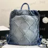 10a Top Kwaliteit Tote Bags Cowboy Backpack 34cm Luxe designer Tassen Vrouw Schouderhandtas met doos C505 FedEx Verzenden