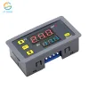 T3230 110V 220V 24V Digital Time Delay Relay LED Display Cycle Timer Control Switch Adjustable Timing Relay Time Delay Switch
